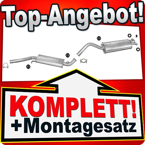 Auspuff für audi - audi, (c3,