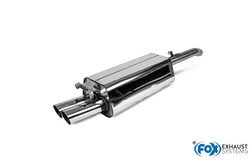 Fox edelstahl sportauspuff - fox,