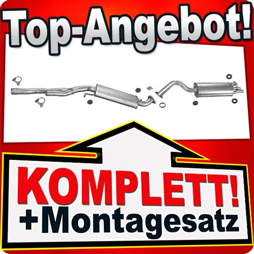 Auspuff für audi 100 6 - für, 2.6